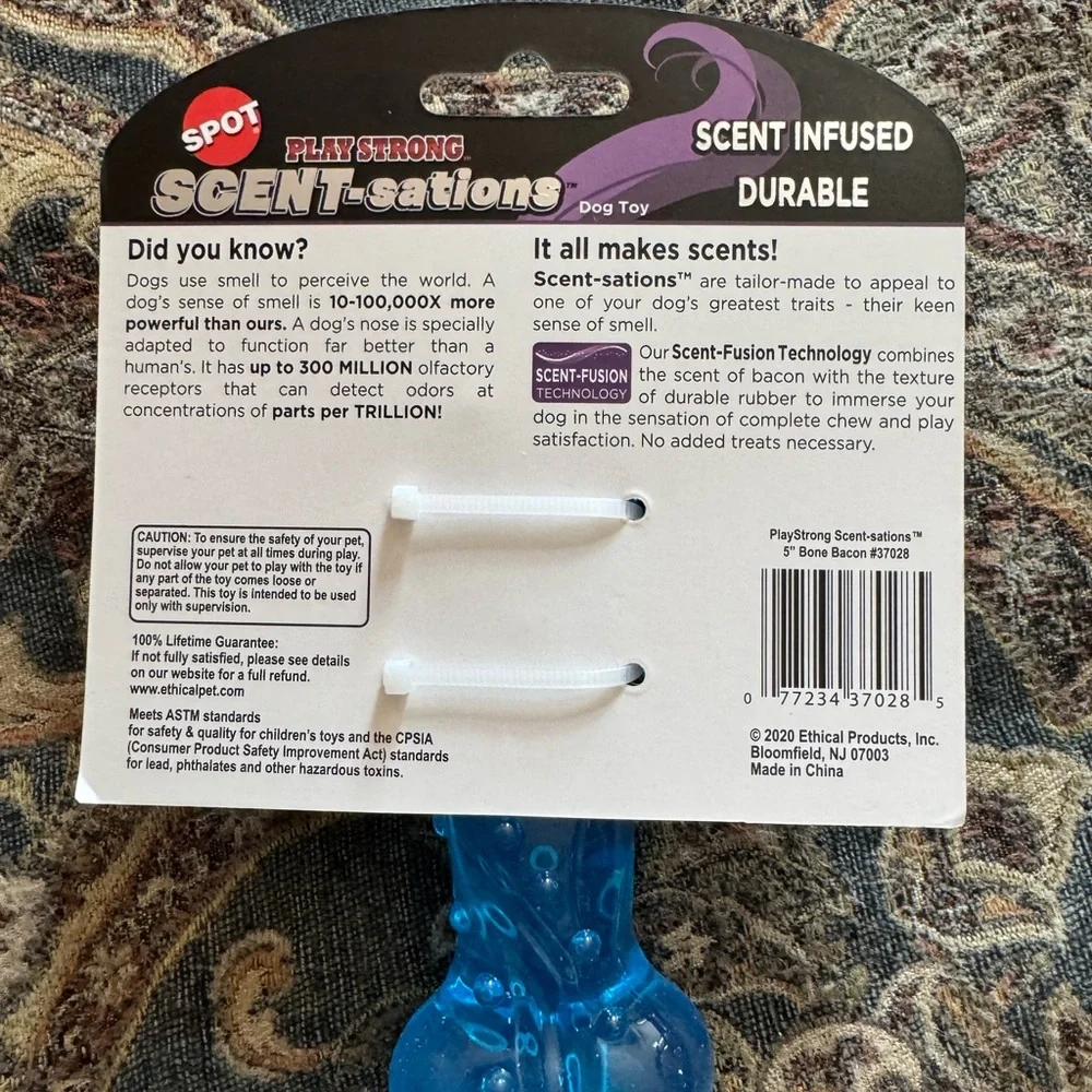 Spot Scent-sations Blue Dog Toy